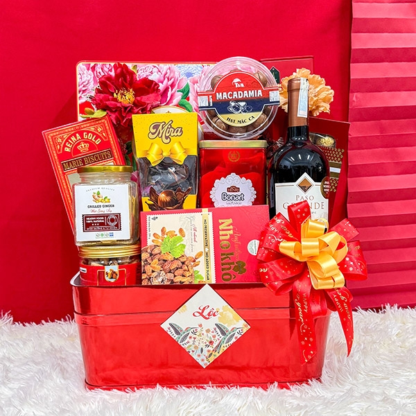 Giỏ quà Tết Xuân 2026 - GQ1305