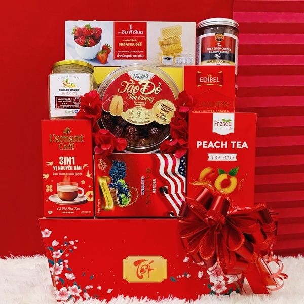 Giỏ quà Tết Xuân 2026 - GQ587