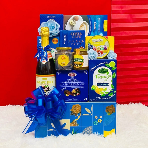 Giỏ quà Tết Xuân 2026 - GQ713