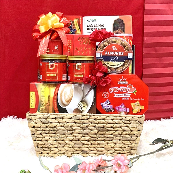 Giỏ quà Tết Xuân 2026 - GQ813