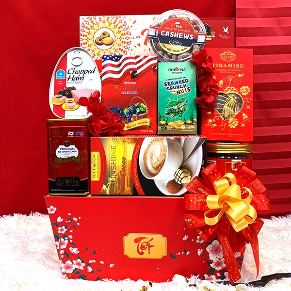 Giỏ quà Tết Xuân 2026 - GQ849