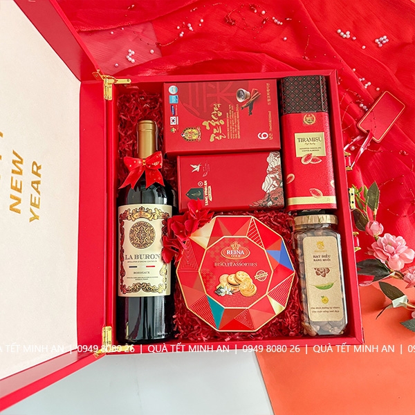 Hộp quà tết Da Premium Xuân 2026 - HD1210