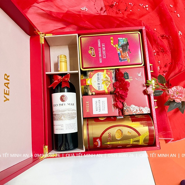 Hộp quà tết Da Premium Xuân 2026 - HD1716