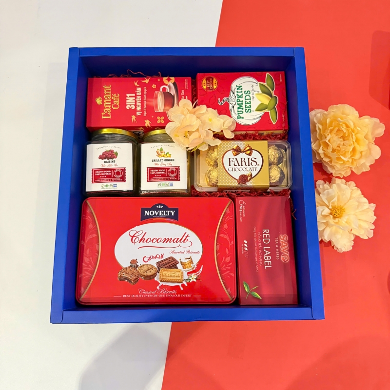 Hộp quà tết Hoa Mẫu Đơn 2026 - HMD465