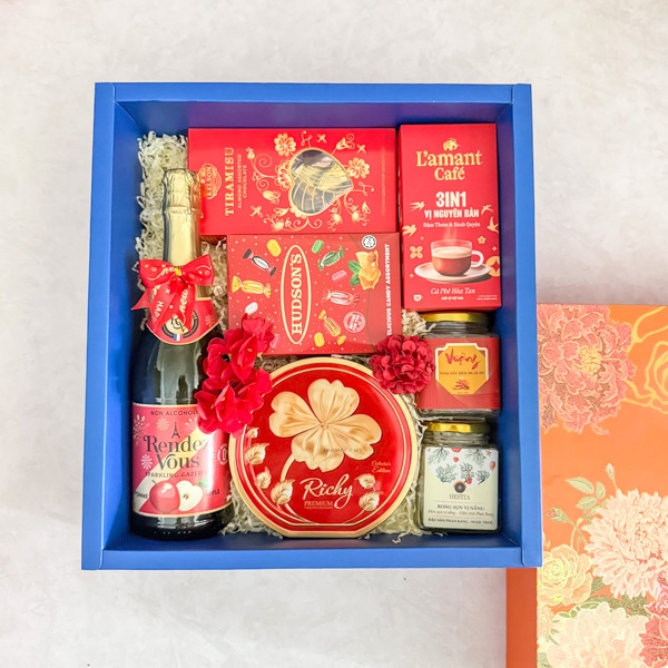 Hộp quà Tết Hoa Mẫu Đơn 2026 - HMD525