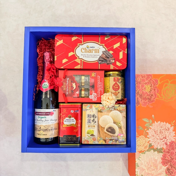 Hộp quà Tết Hoa Mẫu Đơn 2026 - HMD745