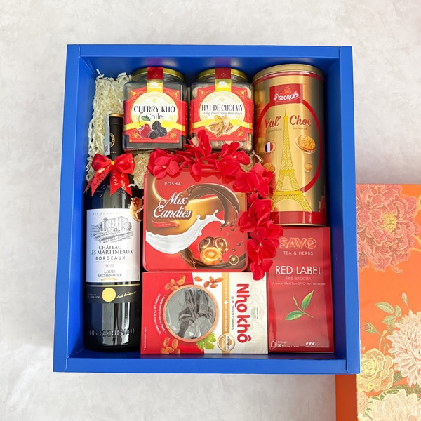 Hộp quà Tết Hoa Mẫu Đơn 2026 - HMD885